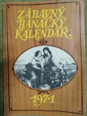 kniha Zábavný hanácký kalendář 1971, RIOS Brno 1970