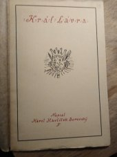 kniha Král Lávra, Umělecká beseda 1922