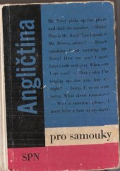 kniha Angličtina pro samouky, Státní pedagogické nakladatelství 1968