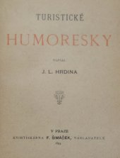 kniha Turistické humoresky, F. Šimáček 1894