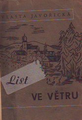 kniha List ve větru, František Šupka 1942