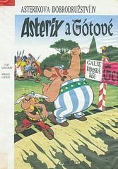 kniha Asterix a Gótové Asterixova dobrodružství IV, Egmont 1993