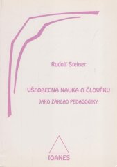 kniha Všeobecná nauka o člověku jako základ pedagogiky, IOANES 1996