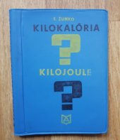 kniha Kilokalöria - kilojoule, Alfa 1973