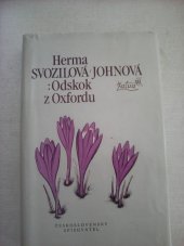 kniha Odskok z Oxfordu, Československý spisovatel 1978