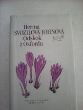 kniha Odskok z Oxfordu, Československý spisovatel 1978