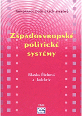 kniha Západoevropské politické systémy komparace politických systémů, Oeconomica 2009