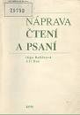 kniha Náprava čtení a psaní, Státní pedagogické nakladatelství 1991