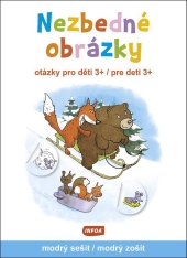 kniha Nezbedné obrázky modrý sešit/modrý zošit otázky pro děti 3+/pre deti 3+, INFOA 2026