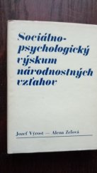 kniha Sociálno-psychologický výskum národnostných vzťahov , Pravda 1988