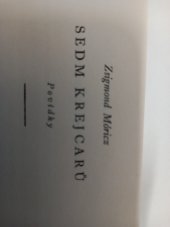 kniha Sedm krejcarů Povídky, Svoboda 1951
