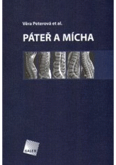 kniha Páteř a mícha, Galén 2005