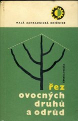 kniha Řez ovocných druhů a odrůd, SZN 1959