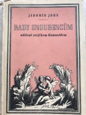 kniha Rady snoubencům udílené strýčkem Romualdem [podle moudrostí pradědů a prabáb ... ], J. Otto 1940