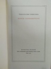 kniha Jennie Gerhardtová, SNKLHU  1955