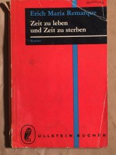 kniha Zeit zu leben und Zeit zu sterben [Německá verze knihy Čas žít, čas umírat], Ullstein 1959