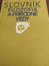 kniha Slovník Filozofia a prírodné vedy, Pravda 1985