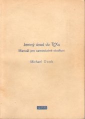 kniha Jemný úvod do texu, Československé sdružení uživatelů TEX 1992
