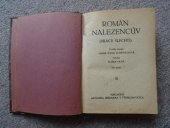 kniha Román nalezencův I[-II] [práce šlechtí]., Antonín Dědourek 1919