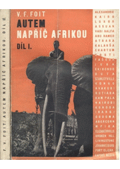 kniha Autem napříč Afrikou 1., s.n. 1932