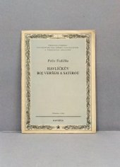 kniha Havlíčkův boj veršem a satirou z cyklu Satira a humor v české literatuře, svazek 2, Osveta 1952