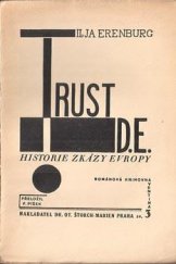kniha Trust D.E. historie zkázy Evropy, Ot. Štorch-Marien 1924