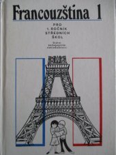 kniha Francouzština pro 1. ročník středních škol, Státní pedagogické nakladatelství 1990