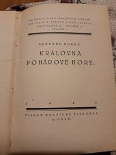 kniha Královna pohárové hory, Jandera 1925