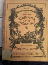 kniha Královna loutek I. část Nová knihovna české literatury , Přítel knihy 1928