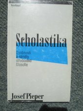 kniha Scholastika osobnosti a náměty středověké filosofie, Vyšehrad 1993