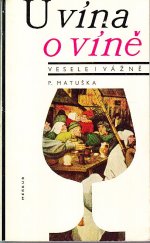 kniha U vína o víně - vesele i vážně, Merkur 1970
