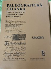 kniha Paleografická čítanka Ukázky, Karolinum  2014