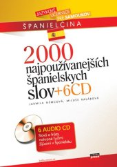 kniha 2000 najpoužívanejších španielskych slov + 6CD, Edika 2006