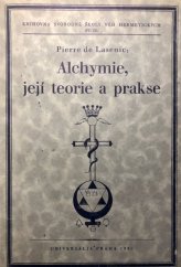 kniha Alchymie, její teorie a prakse, Universalia 1936