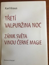 kniha Třetí Valpuržina noc Zánik světa vinou černé magie, Barrister & Principal 2009