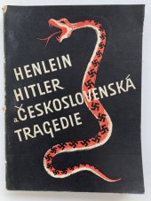 kniha Henlein - Hitler a československá tragedie, Samcovo knihkupectví 1945