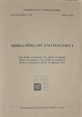 kniha Sbírka příkladů z matematiky I, Akademické nakladatelství CERM 2006