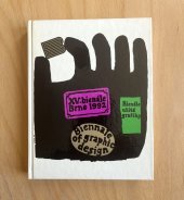 kniha XV. bienále užité grafiky Brno 1992, Moravská Galerie v Brně 1992