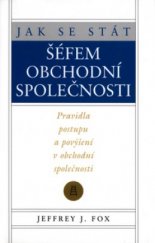 kniha Jak se stát šéfem obchodní společnosti pravidla postupu a povýšení v obchodní společnosti, Pragma 2002