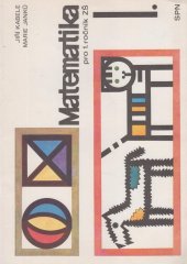 kniha Matematika pro 1. ročník ZŠ Část 2. Pracovní sešit matematiky pro 1. ročník ZŠ., SPN 1983