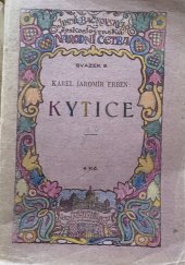 kniha Kytice z básní Karla Jaromíra Erbena, Jindřich Bačkovský 1936