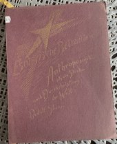 kniha Anthroposophie als wir streben nach Durchchristung der Welt, Philosophisch Anthroposophischer Verlag am Goetheanum Dornach 1941