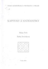 kniha Kapitoly z matematiky, Česká zemědělská univerzita 2010