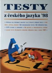 kniha Testy z českého jazyka '98, Didaktis 1997