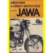 kniha Seřizování a opravy motocyklů Jawa, SNTL 1976