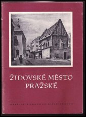 kniha Židovské město pražské, Sportovní a turistické nakladatelství 1959