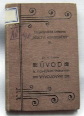 kniha Úvod k novějším theoriím vývojovým, Dědictví Komenského 1909