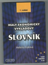kniha Malý ekonomický slovník, Ecomix-OK 1993