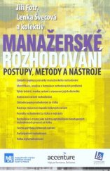 kniha Manažerské rozhodování Postupy, metody a nástroje, Ekopress 2016