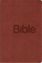 kniha Bible 21 eko kůže hnědá, Biblion 2022